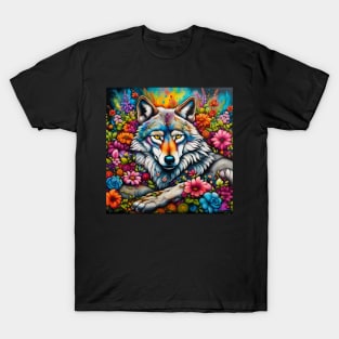 VIBRANT VISIONS (WOLF) T-Shirt